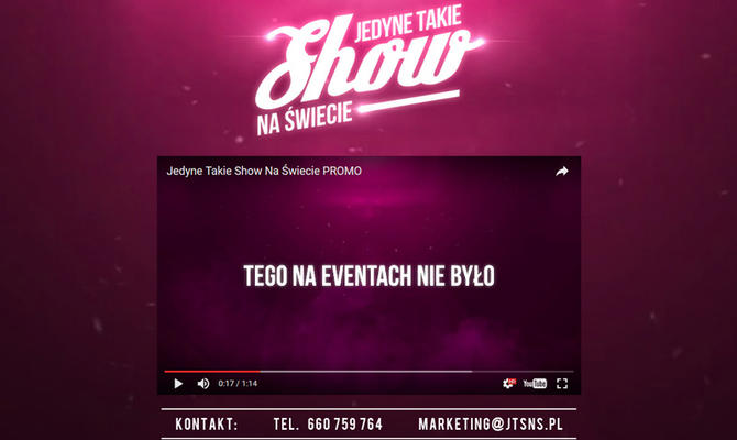 Jedyne Takie Show Na Świecie